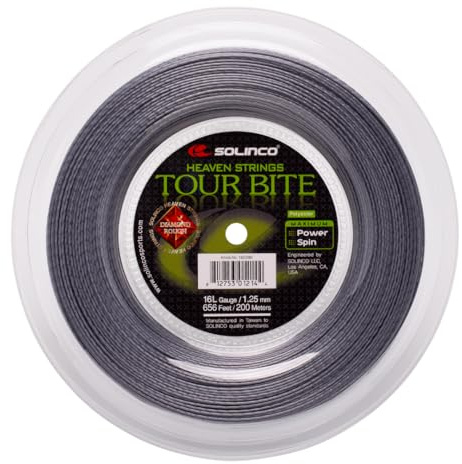 Solinco Tour Bite Diamond Rough Rolle 200 m 1,25 mm
