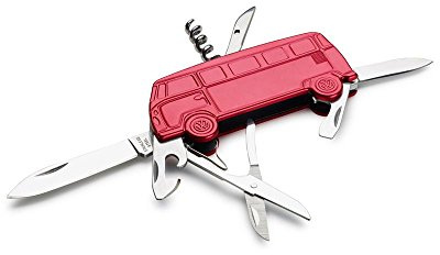 Volkswagen 231093889 Hat Taschenmesser, T1 Bus, rot