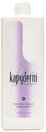 KAPYDERM Champú Anticaspa 1000ml elimina la descamación y calma el cuero cabelludo ideal para caspa seca o grasa con limpieza profunda regula la grasa fortalece el cabello para hombre y mujer