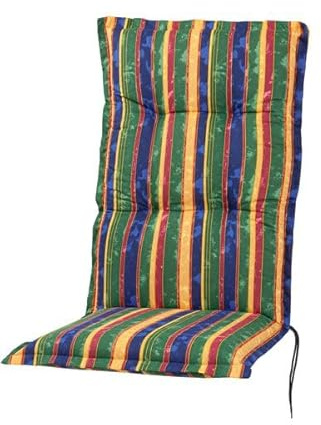 Kettler Polen KETTtex 2268 Auflage Hochlehner Florence Multicolor bunt gestreift Sitzpolster 120x50x8 cm