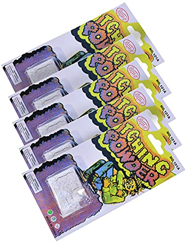 Poudre de démangeaisons, article de farce, poudre de démangeaisons, kit de crochetage non toxique, gum packs de blague amusante, cadeau de voyage pratique