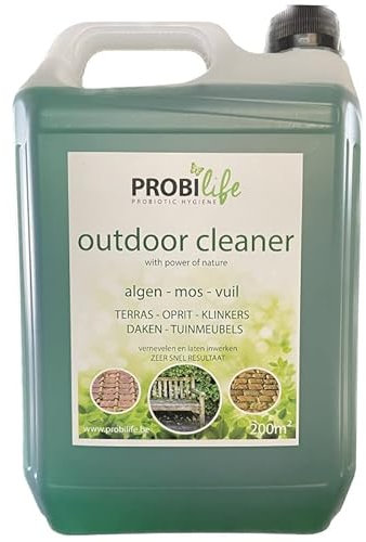 décapant vert - jardin - terrasse - toit - 5 litres pour 200m²
