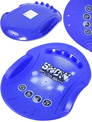 Schneerutscher MOLTI Snow Flash Schlitten Porutscher Schneegleiter Rodel Kinder (Dunkelblau)