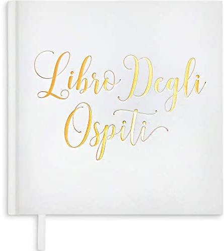 Plantvibes Guest Book Matrimonio 72 Pagine, Copertina Rigida - Libro Degli Ospiti Matrimonio - Guest Book Matrimonio Personalizzato - Guestbook Matrimonio - Libro Dediche Matrimonio -Wedding Guestbook