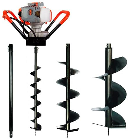 SAKAWA Ahoyador con 3 Brocas + Alargo