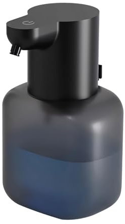 Dispenser Sapone Automatico,500ML Distributore Sapone Impermeabile IPX5 Dosatore Sapone USB Ricaricabile con Sensore Movimento Touchless e 4 Marce in Schiuma/Gel Regolabile per Cucina Bagno