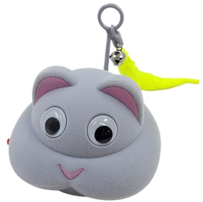 Interactive Cat Toy, Moving Mice Interactive Kittens Toys | Rechargeable Pet Accessories Moving Kitten Accessories Puppy Boredom Game from Masts