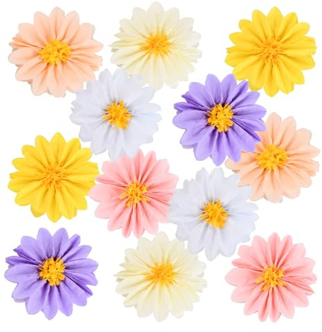 12PCS Pompones de Papel de Seda, Flores de Papel, Pompones de Colores para Bodas, Baby Shower, Fiestas Infantiles, Decoracion Cumpleaños, Adornos Fiesta, Decoración de Eventos, 14 pulgadas