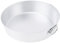 Pentole Agnelli Family Cooking Alluminio Tortiera Conica con Anello, Argento, 24 cm