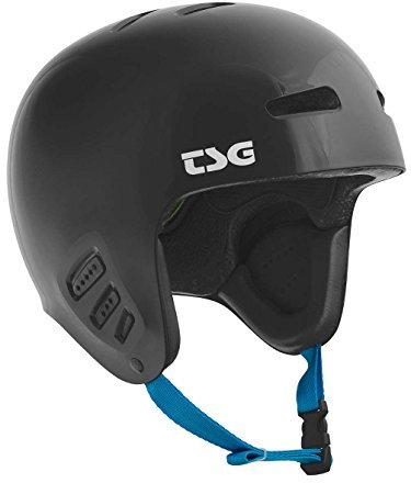 TSG Erwachsene Dawn Wakeboard Halbschalenhelm, Schwarz, S/M