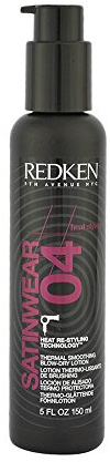 REDKEN Satinwear 04, Leichte Hitzeschutzlotion mit Anti-frizz Wirkung, 150 ml