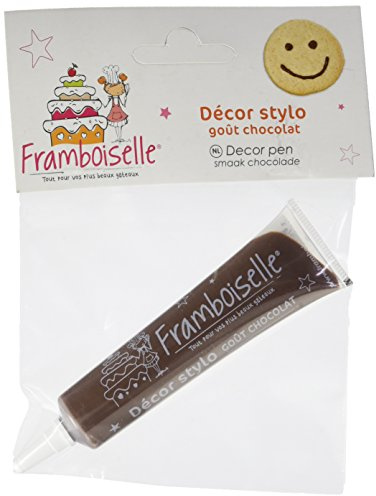 Framboiselle Décor Stylo Goût Chocolat - Lot de 4