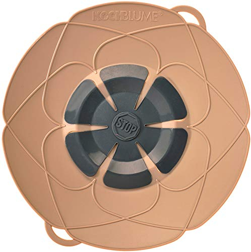 Kochblume Parent, Silikon, Taupe, Topfgröße 14–20 cm (M)