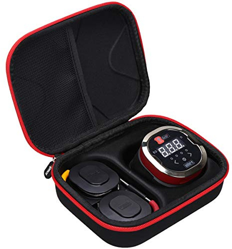 Aproca Hartschalen-Tragetasche für Weber iGrill 2 Thermometer, Schwarz, Travel