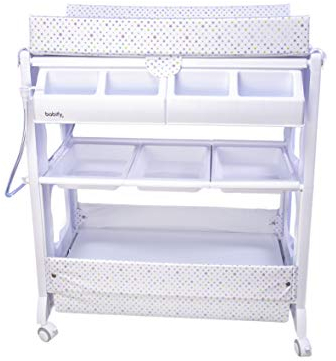 Star Ibaby Babify Baby-Relax-Badewanne mit Wickelunterlage, bunte Sterne