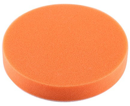 10 spugne per lucidatura, 150 mm, per lucidatura, per lucidatura, kit di attrezzi per la lucidatura del tampone arancione