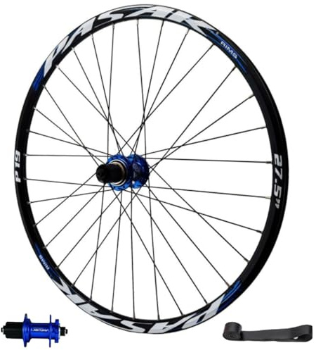 LPYDWZ Roues VTT 26 27,5 29 Pouces, Frein À Disque Axe Traversant de 142mm Moyeu À Roulement Scellé HG Jante Avant et Arrière de Vélo for Cassette 7 À 11 Vitesses(QR Rear Wheel,29 ER)