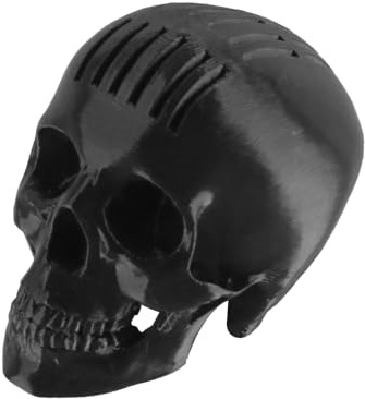 Laroal Skull Guitar Pick Holder Realistic Skull Shaped Guitar Pick Holder Guitarist