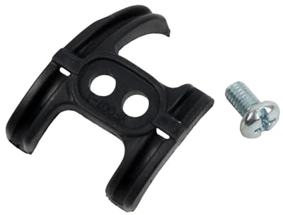 Guía de cable de pedalier, piezas de freno de bicicleta, carcasa con tornillos, accesorios antifricción para gestión de marcos de ciclismo al aire libre