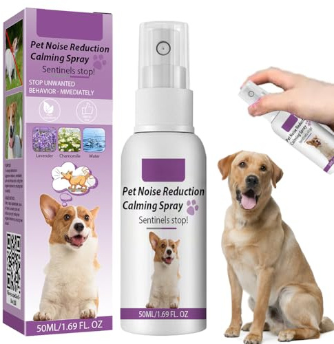 Cutiolly Lugnande spray för hundar, djuravslappning för hundar, spray lugnande för hundar, hundavslappning, lugnande feromonspray för hundar, katter, husdjur