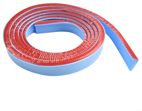 Effizienter Wassereinhaltungsstreifen für Duschen, Silikondichtung für Badezimmer-Trennung (blau, 300 cm)
