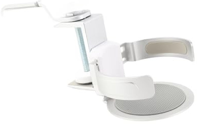 Dioche 2 i 1 Kopphållare Hörlurshängare Premium Aluminiumlegering 360 Graders Roterande Anti Spill Gaming Headset Stativ Skrivbordsorganisator för Office Gaming Setup