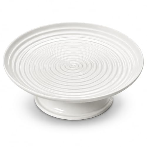 Portmeirion Home & Gifts Sophie Conran Tortenplatte mit weißem Fuß… (Weiß, Einheitsgröße)