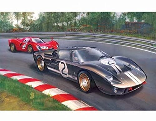 Trumpeter -Modellino Ford GT 40 MK.II Scala 1:12 (Tru05403)