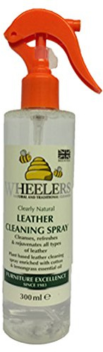 Eddingtons 5505021 Wheelers Natural Beeswax Leather Cleaning Spray, 300m
