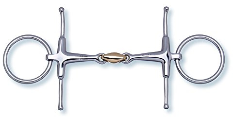 Stübben Gebiss 2278 Fulmer-Trense - 12,5 cm - 16 mm - Sweet Copper Mittelstück