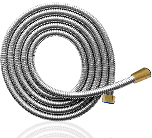 3,0-Meter Hochwertiger Brauseschlauch,Anti-Knick Flexibler Bade Dusch Schlauch Standardgröße Doppel-Lock 1/2