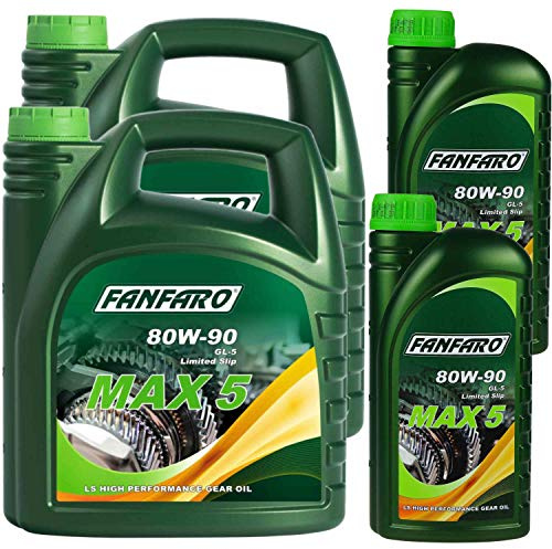 10 Liter FANFARO MAX 5 80W-90 GL-5 LS API GL Getriebeöl Oil 11192266