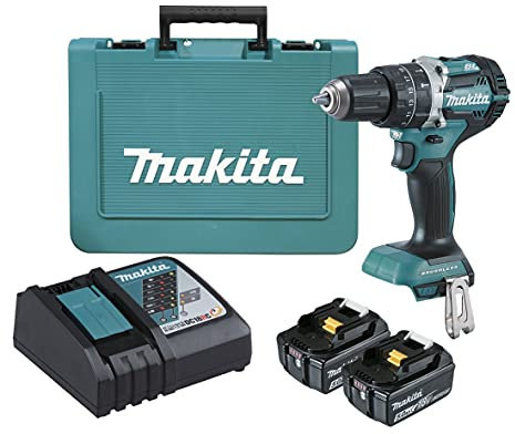 Makita DHP484RTE 18V Kompakter Bürstenloser Bohrschrauber Set
