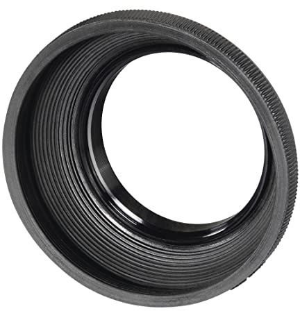 Hama Gegenlichtblende 72 mm (Gummi, faltbar, Universal Streulichtblende für Standard Objektive, mattierte Innenfläche, Filter Gewinde, Spiegelreflex, Systemkamera, Digitalkamera) schwarz