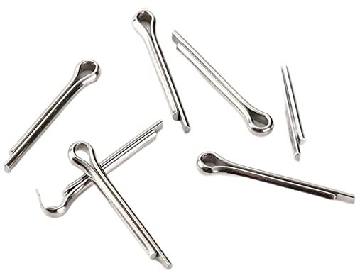 OUCM Splint 304 Edelstahl U-Form Typ Spring Split Clamp Traktor offener elastischer Clip for Auto (Size : 1.5mm (50pcs), Color : 16mm)