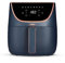 Tower T17127MNB Vortx Air Fryer with Digital Control Panel, 1700W, 6L, Midnight Blue