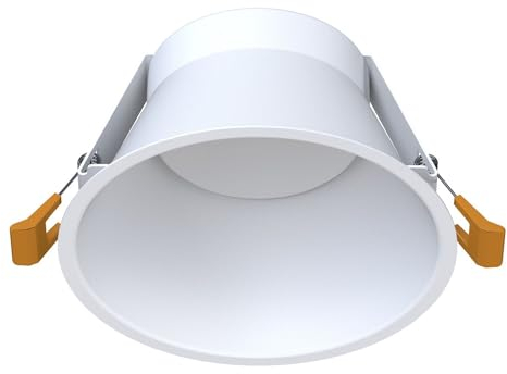Licht-Erlebnisse Einbaustrahler Decke Ø 14,5 cm Loch: Ø 127 mm Metall GX53 Unterputz Weiß Deckenleuchte Spot Küche Flur Wohnzimmer Einbauspot