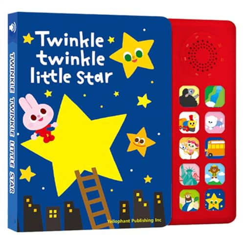 Libro de música para niños, rimas Infantiles, Aprendizaje Musical, 10 Canciones Divertidas, Ilustraciones Atractivas, Interactivo, 23 x 21 x 3 cm, Ideal para la educación de la Infancia