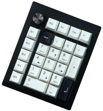 Kalttoy GMK26 2.4Ghz Numpad Tastiera Numerica Meccanica Senza Fili 26 Tasti 3Mode USB