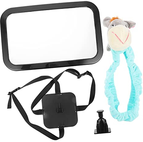Gatuida 1pezzi Specchietto Auto Osservazione Interno Visione Ampia Sicurezza Facile Installazione