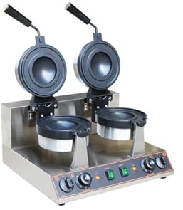 Macchina per Hamburger, pressa elettrica Commerciale per Hamburger, Riscaldamento, Testa Singola, Doppia Testa, Macchina per Hamburger Rotante per Gelato, Hamburger Rotondo (250 * 445 * 260