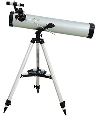Astronomisches Reflektor-Teleskop mit BAK4-Prismenlinse für Anfänger und Kinder, um Mond und Landschaft zu beobachten