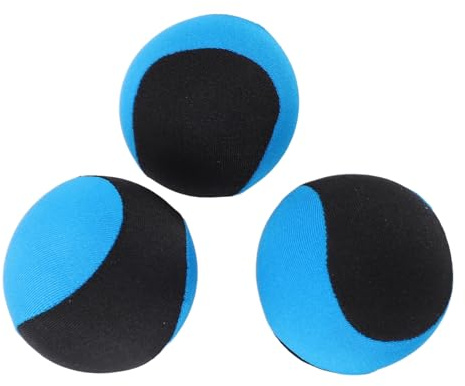 Fafeims Water Balls, Swimming Pool Balls 3PCS Rubber Water Bouncing and Skipping Balls - Floating Beach Toys for Kids Adults Pool Party Lake Fun