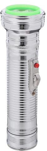 FONDOTIN Linterna Vintage de Metal Retro Linterna Portátil Clásica con Diseño Antiguo Antorcha de Mano Resistente para Camping Uso Doméstico y Accesorios Fotográficos