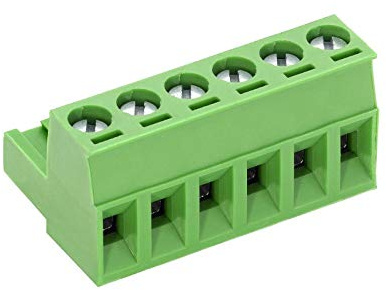 WITTKOWARE Leiterplatten-Steck-Anschlussklemme mit Schraubklemmen PTR AKZ950, RM5,08, 12A/250V, 5-polig