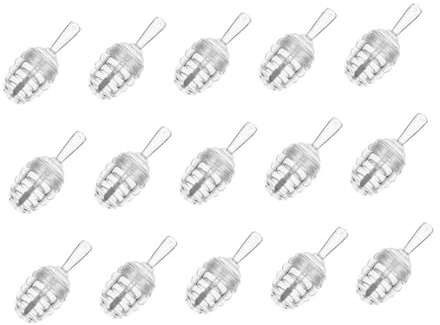 Hohopeti Tube Gloss Vide en Plastique Transparent 15 Pièces, Flacon Rechargeable Étanche pour Gloss à Lèvres Diy, Contenant Léger et Pratique pour Maquillage Beauté