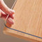 OstepDecor Clear Table Protector, 90 x 155 cm Table Protector for dining room table, 1.5mm Thick Waterproof Plastic Table Cover, Clear Vinyl Table Pad Table Cloth Protector for Wood Table, Countertop