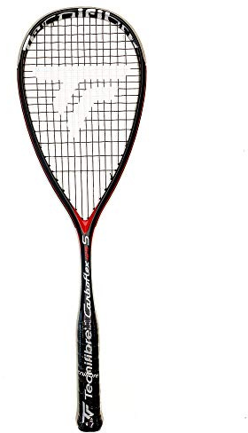 Tecnifibre CARBOFLEX 125 S Racchetta da Squash adulto, Nero, Taglia Unica