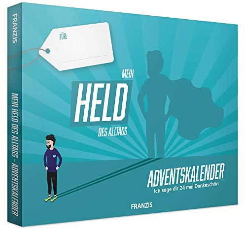 FRANZIS 67170 - Mein Held des Alltags Adventskalender - Ich sag dir 24 mal Dankeschön