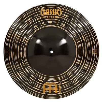 Meinl Cymbals Classics Custom Dark Big Bell Ride Heavy — 18 Zoll (Video) Schlagzeug Becken (45,72cm) B12 Bronze, Dunkles Finish (CC18HBBDAR) | Becken für Schlagzeug, B12 Bronze